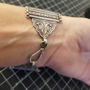 Vintage Rajasthan Silver Bracelet 925